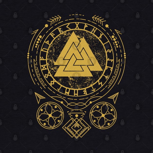 Valknut | Norse Pagan Symbol by CelestialStudio